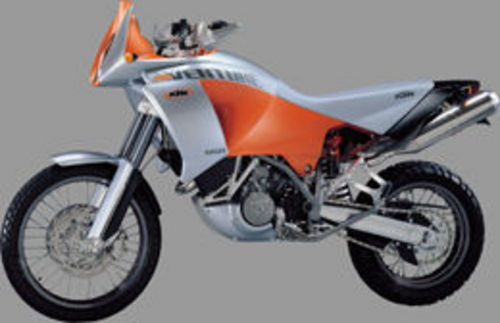Product picture 2003 KTM 950LC8 Adventure Motorcycle Workshop Service Manual in German