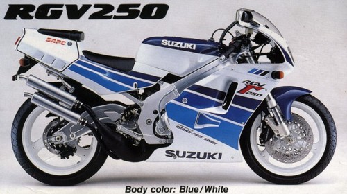Product picture 1989-1996 Suzuki Gamma RGV250 (RGV250K-L-M-N-P-R-T) Motorcycle Workshop Repair Service Manual BEST DOWNLOAD